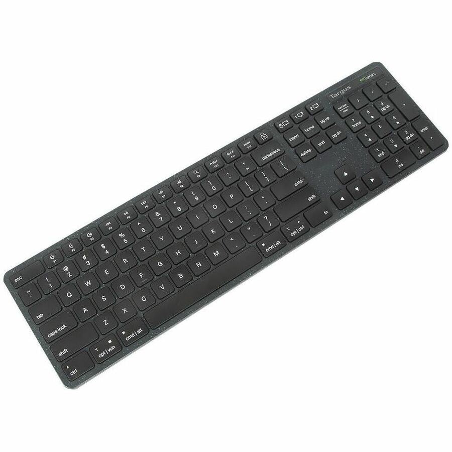 Targus Full-Size Wireless EcoSmart Keyboard with Antimicrobial Protection