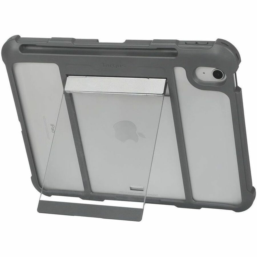 Targus SafePort Clear Case for iPad (A16) and 10th Gen. 10.9-inch | Rugged Drop Protection with Kickstand and Apple Pencil Holder