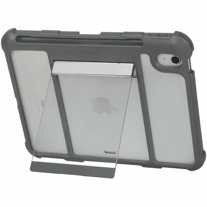 Targus SafePort Clear Case for iPad (A16) and 10th Gen. 10.9-inch | Rugged Drop Protection with Kickstand and Apple Pencil Holder