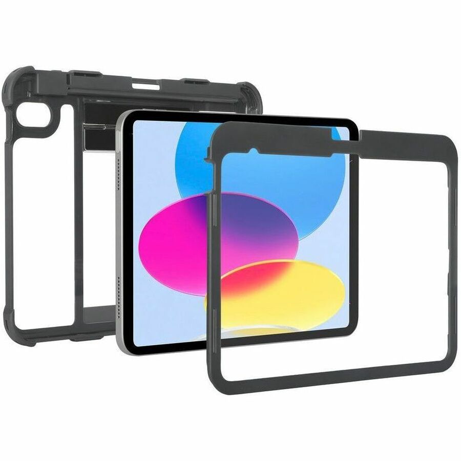 Targus SafePort Clear Case for iPad (A16) and 10th Gen. 10.9-inch | Rugged Drop Protection with Kickstand and Apple Pencil Holder