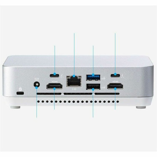 ASUS NUC 14 Pro+ Barebone System Mini PC with Core Ultra 7 14th Gen, DDR5, Wi-Fi 6E, Bluetooth 5.3 and Arc Graphics