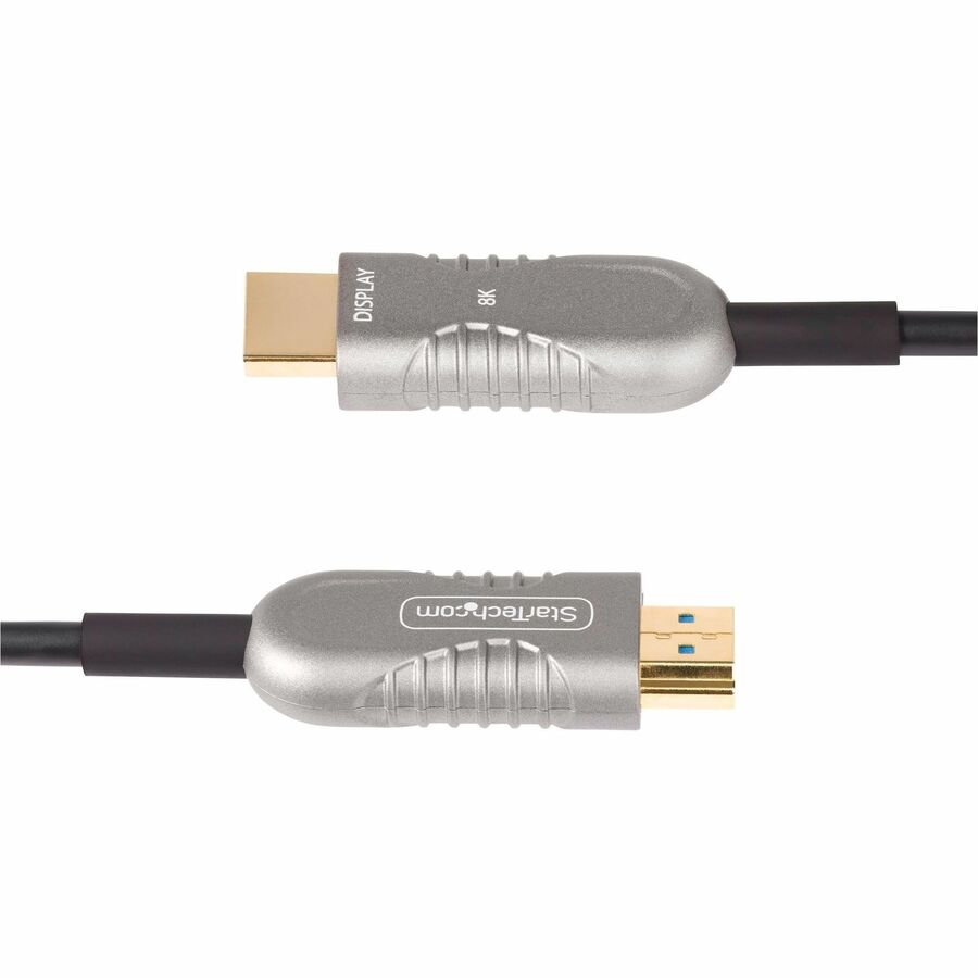 StarTech.com 100ft HDMI 2.1 Hybrid Active Optical Cable (AOC) for 8K Video and High-Quality Audio