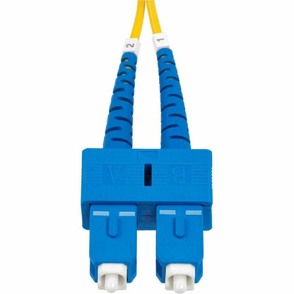 StarTech.com 3m SC to SC OS2 Single Mode Duplex Fiber Optic Patch Cable - 40G/100G, Low Loss, LSZH Jacket