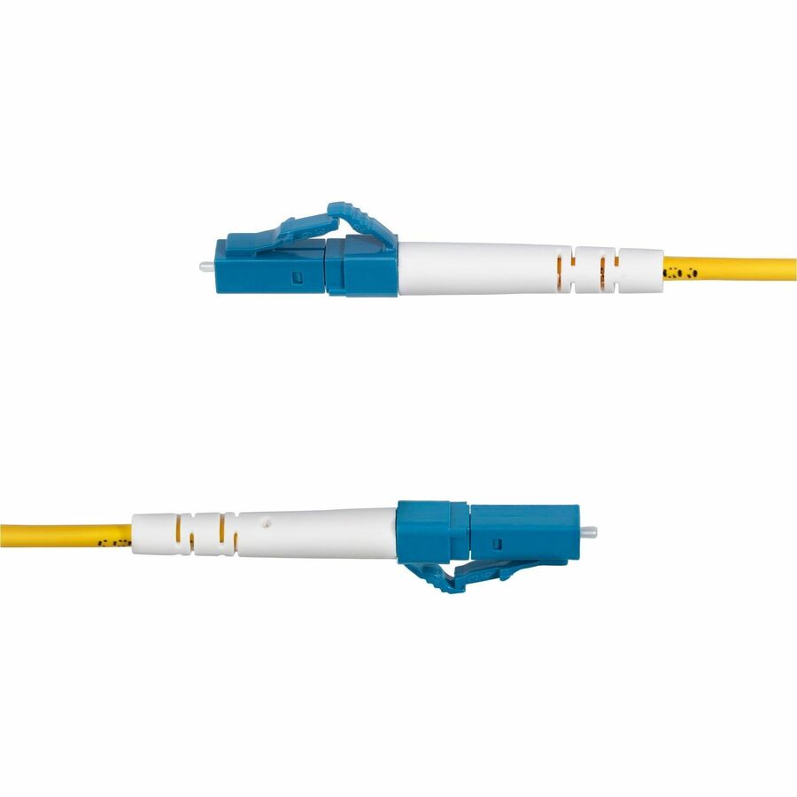 StarTech.com 5m LC to LC (UPC) OS2 Single Mode Simplex Fiber Optic Cable – 16.4ft, Low Loss, LSZH Jacket