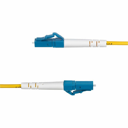 StarTech.com 5m LC to LC (UPC) OS2 Single Mode Simplex Fiber Optic Cable – 16.4ft, Low Loss, LSZH Jacket