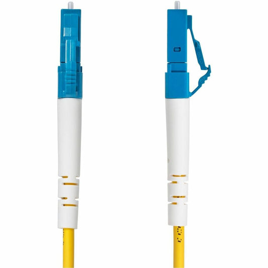 StarTech.com 5m LC to LC (UPC) OS2 Single Mode Simplex Fiber Optic Cable – 16.4ft, Low Loss, LSZH Jacket