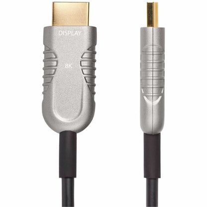 StarTech.com 30ft HDMI 2.1 Hybrid Active Optical Cable (Part #8KA30FHDMICABLE) for 8K Video and High-Fidelity Audio