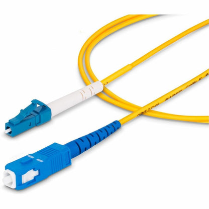 StarTech.com 15m (49.2ft) LC to SC OS2 Single Mode Fiber Optic Patch Cable - Low Loss, LSZH Jacket, 40G/100G Capable