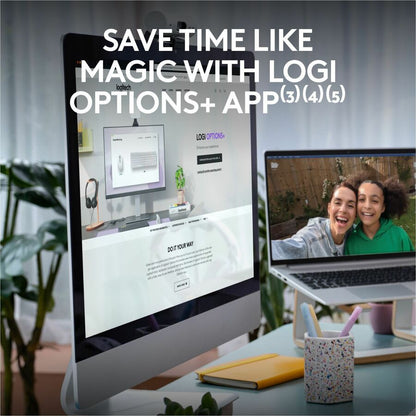 Logitech Signature Slim K950 Wireless Keyboard – Off White, Multi-Device Bluetooth Connectivity, Quiet Laptop-Style Typing