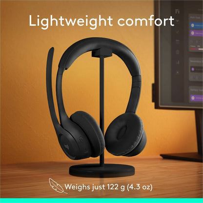 Logitech Zone 300 Wireless Bluetooth Headset with Noise-Canceling Microphone - Black