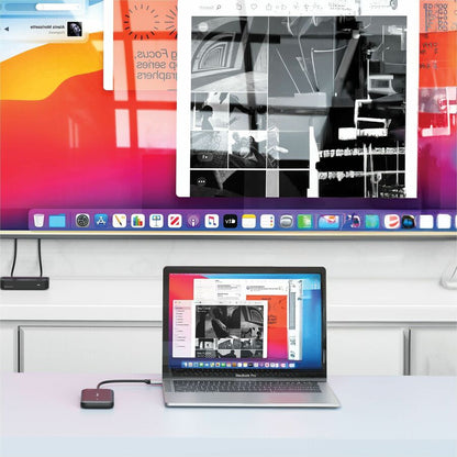 Verbatim Share My Screen 1080p USB-C Wireless Display Adapter with USB Hub and Card Reader - WDA-01