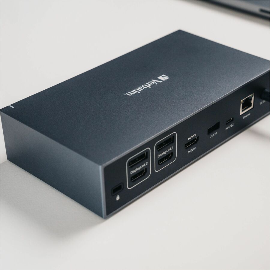 Verbatim USB-C Pro Docking Station 17-in-1 for Multi-Display and Data Transfer