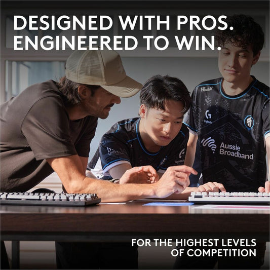 Logitech G PRO X 60 LIGHTSPEED Wireless Gaming Keyboard – Compact TKL Mechanical Keyboard for Windows PC with RGB Backlighting