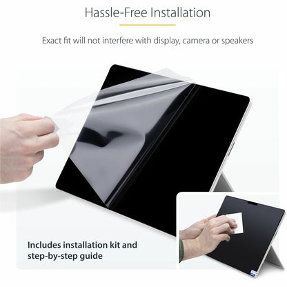 StarTech.com 13-Inch Surface Pro Privacy Screen Protector with Blue Light Reduction and Touch Support