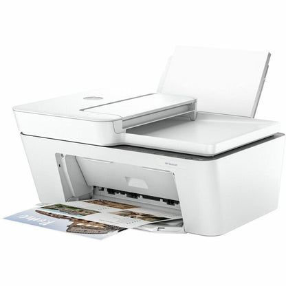HP Deskjet 4255e Wired & Wireless Inkjet Multifunction Printer - Color - White