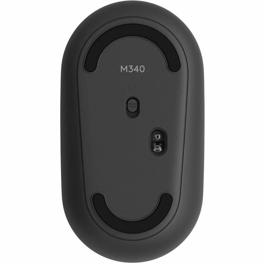 Logitech M340 Wireless Mouse with Silent Clicks and Recycled Plastic - Blue Galaxy