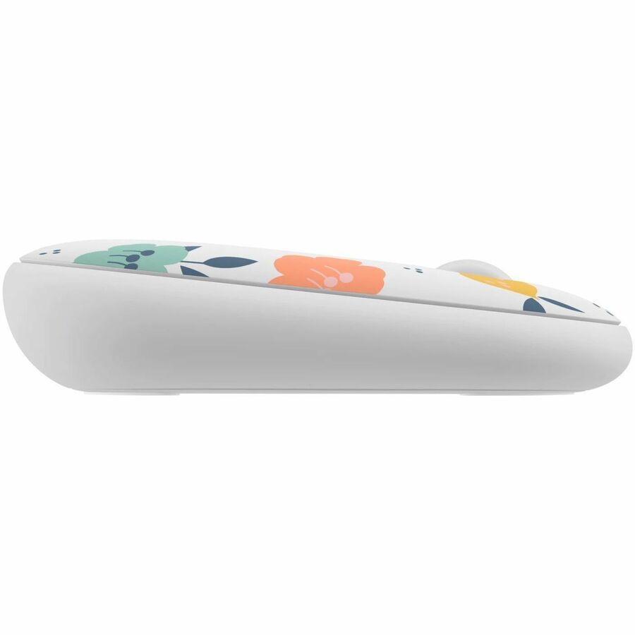 Logitech M340 Wireless Mouse with Silent Clicks and Floral Bouquet Design