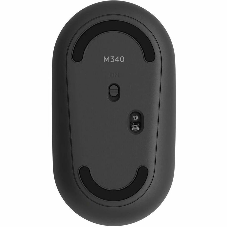 Logitech M340 Wireless Mouse with Silent Clicks and Recycled Plastic Design