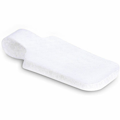 StarTech.com 3.5-inch Hook-to-Hook Cable Labels, 100 Pack - Reusable Wire & Cable Management Tags in White