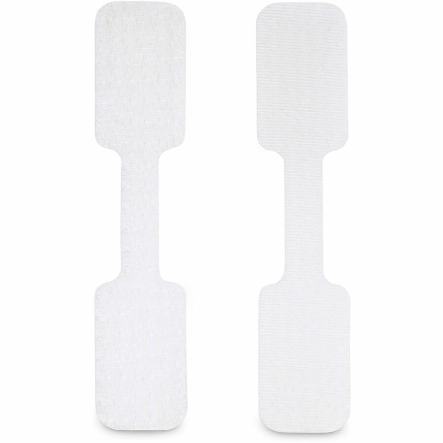 StarTech.com 3.5-inch Hook-to-Hook Cable Labels, 100 Pack - Reusable Wire & Cable Management Tags in White