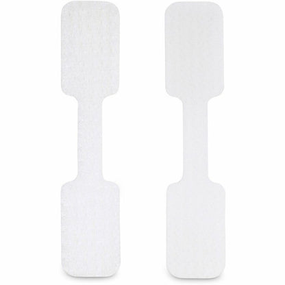 StarTech.com 3.5-inch Hook-to-Hook Cable Labels, 100 Pack - Reusable Wire & Cable Management Tags in White