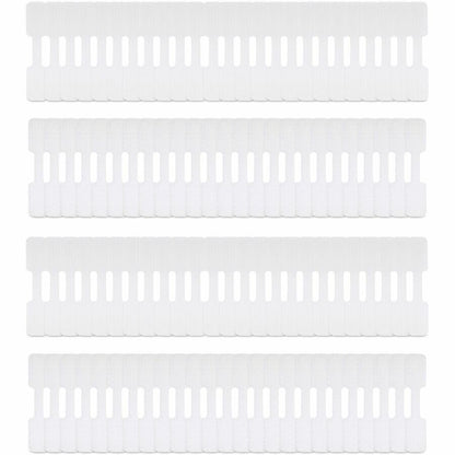 StarTech.com 3.5-inch Hook-to-Hook Cable Labels, 100 Pack - Reusable Wire & Cable Management Tags in White