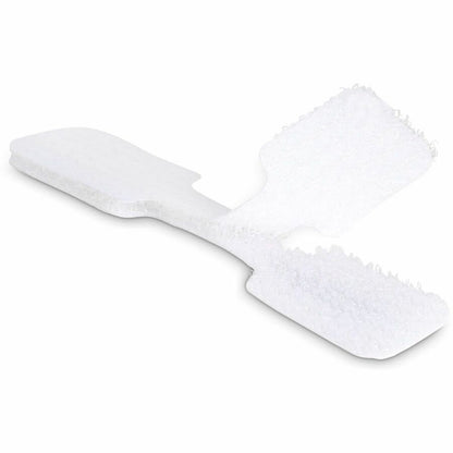 StarTech.com 3.5-inch Hook-to-Hook Cable Labels, 100 Pack - Reusable Wire & Cable Management Tags in White