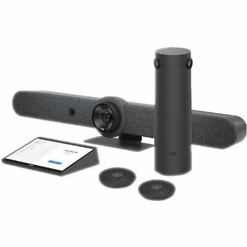 Logitech Rally Bar + Sight Room Kit for Video Conferencing - TAA Compliant, Graphite