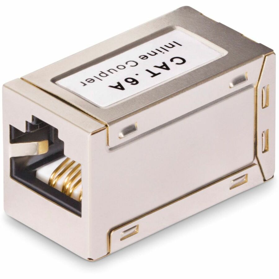 StarTech.com Shielded RJ45 Coupler for Cat 6a Ethernet Cables - Inline Female to Female Connector