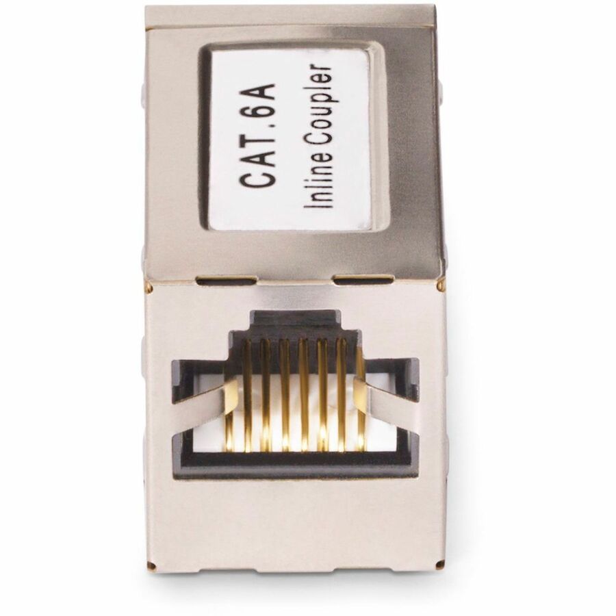 StarTech.com Shielded RJ45 Coupler for Cat 6a Ethernet Cables - Inline Female to Female Connector