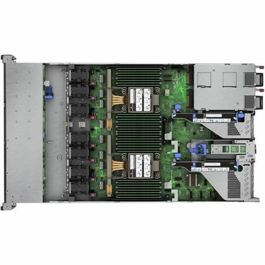 Hewlett Packard Enterprise ProLiant DL360 Gen11 1U Rack Server with Intel Xeon Gold 6526Y, 128GB RAM, Redundant Power Supplies