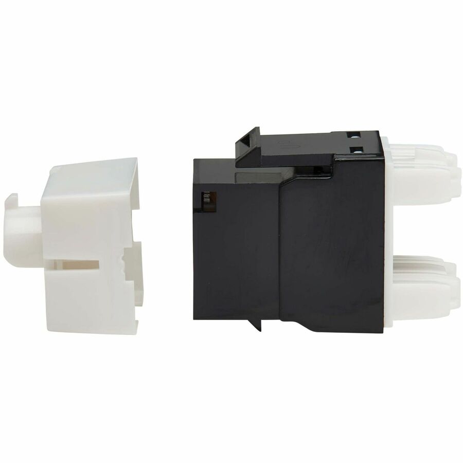 Eaton Tripp Lite Series Cat6a Keystone Jacks - 25 Pack with PoE++ Support and European/NA Punchdown Compatibility