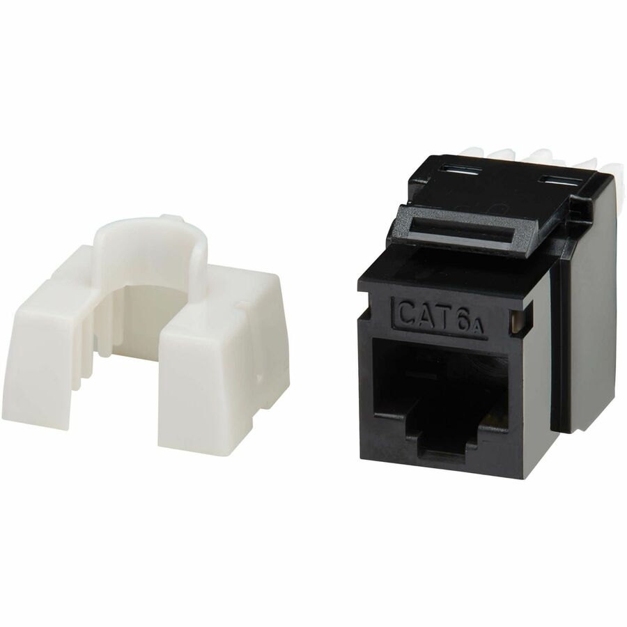 Eaton Tripp Lite Series Cat6a Keystone Jacks - 25 Pack with PoE++ Support and European/NA Punchdown Compatibility