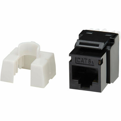 Eaton Tripp Lite Series Cat6a Keystone Jacks - 25 Pack with PoE++ Support and European/NA Punchdown Compatibility