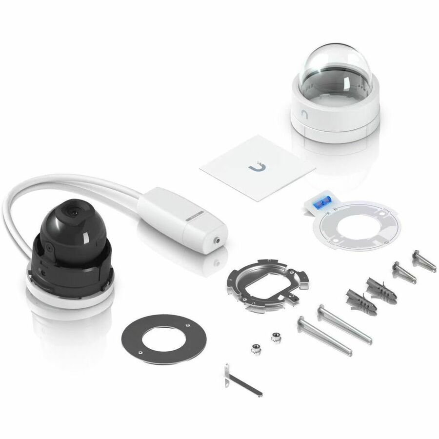 Ubiquiti UniFi G5 4MP Indoor 2K Dome Network Camera - White with Infrared Night Vision and AI Event Detection