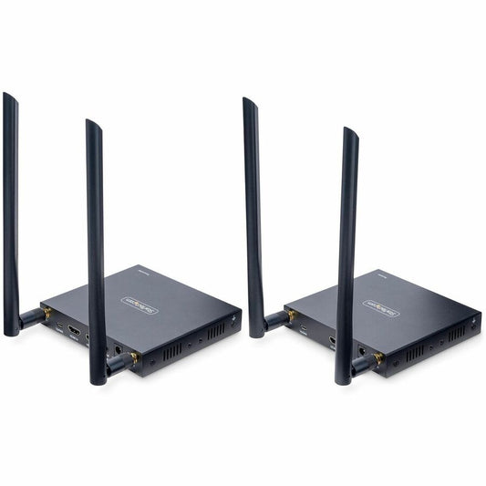 StarTech.com Wireless HDMI Extender Kit 4K 60Hz – Transmitter and Receiver, Up to 165 ft, No Line-of-Sight