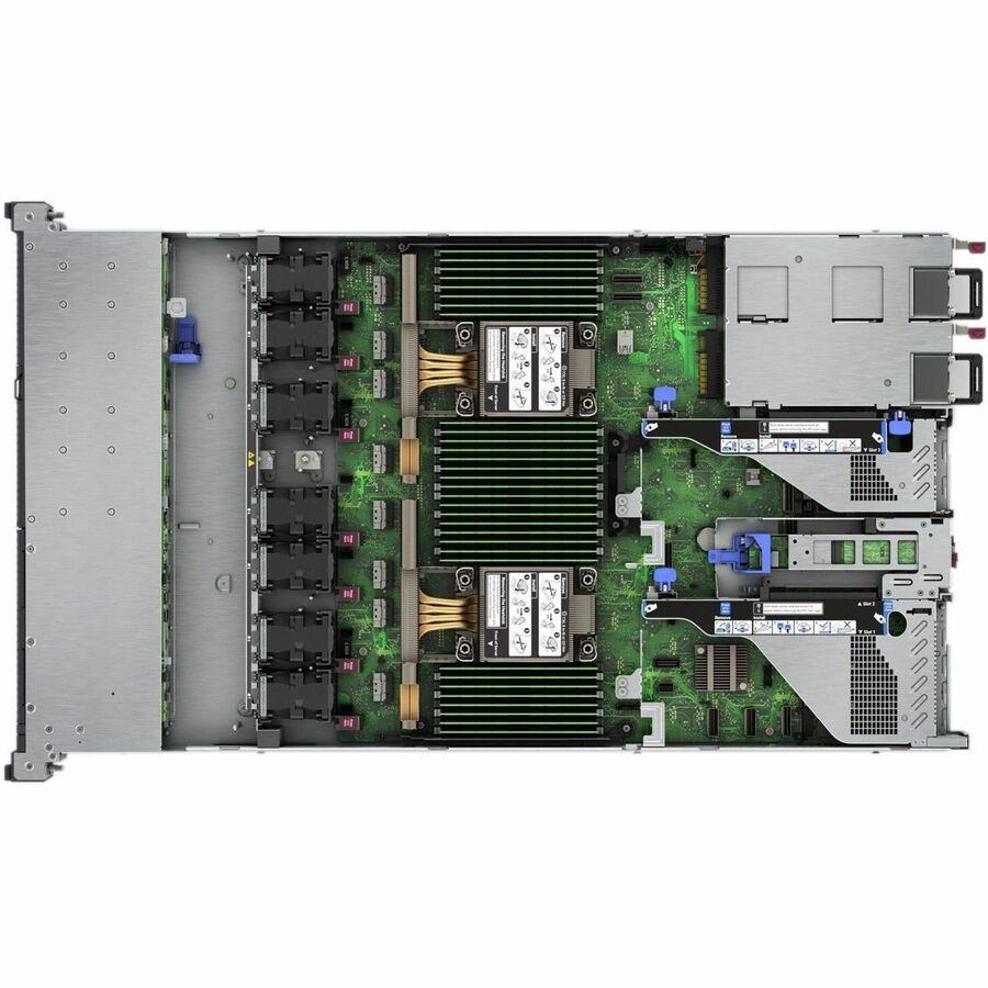 Hewlett Packard Enterprise P72994-005 ProLiant DL360 Gen11 1U Rack Server with Intel Xeon Gold 6530, 128GB RAM, and Redundant Power Supply