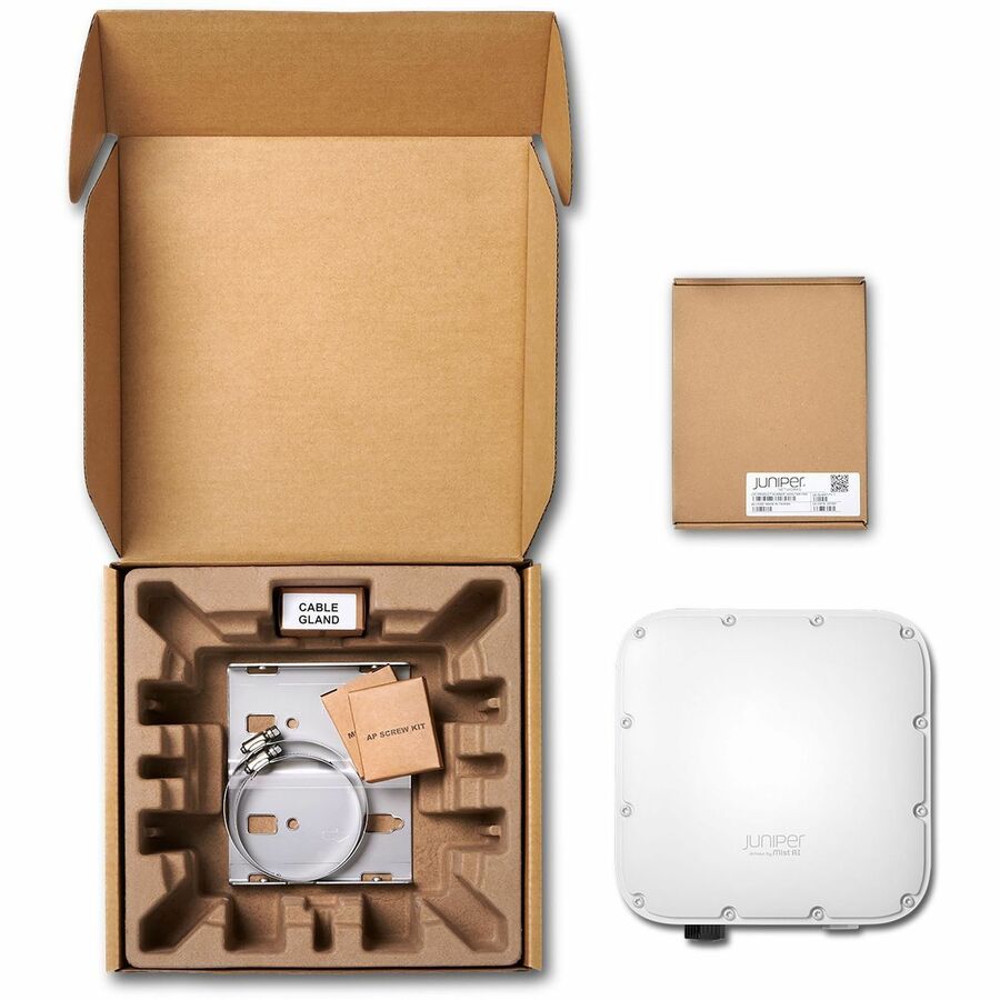 Juniper AP64 Outdoor Wi-Fi 6E Tri-Band Wireless Access Point with 3.60 Gbps Speed and IP67 Rating