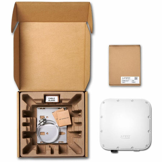 Juniper AP64 Outdoor Wi-Fi 6E Tri-Band Wireless Access Point with 3.60 Gbps Speed and IP67 Rating