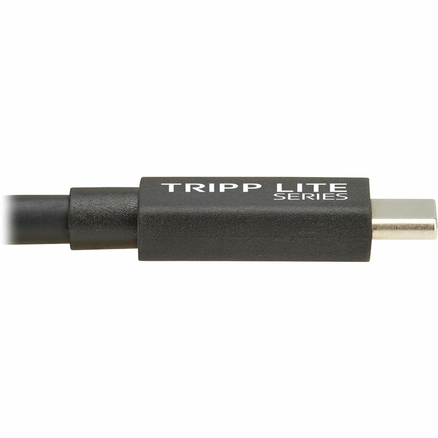 Eaton Tripp Lite Series USB4 40Gbps Cable (U521-1P2M-BK) – USB-C to USB-C, 8K 60Hz Video Streaming, 240W PD Charging, Black, 4 ft.