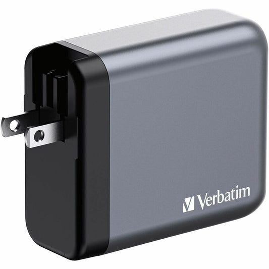 Verbatim America, LLC 140W 4-Port GaN Wall Charger with USB-C Power Delivery and Quick Charge