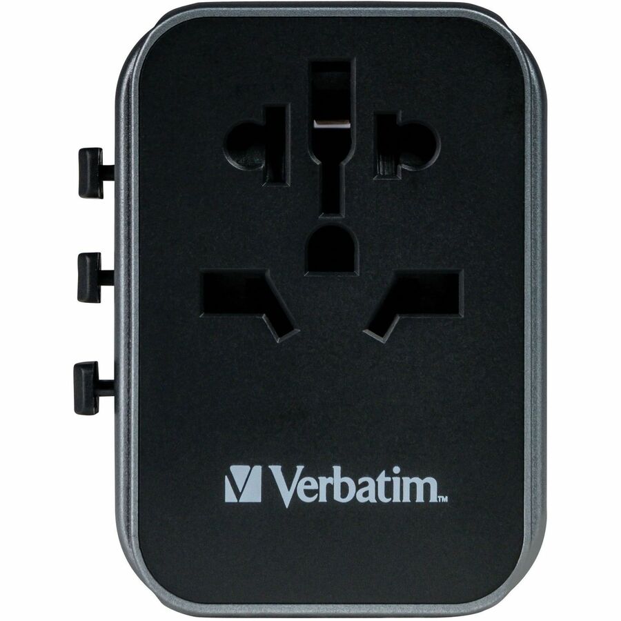 Verbatim UTA-03 Universal Travel Adapter 30W with USB-C and USB-A Ports