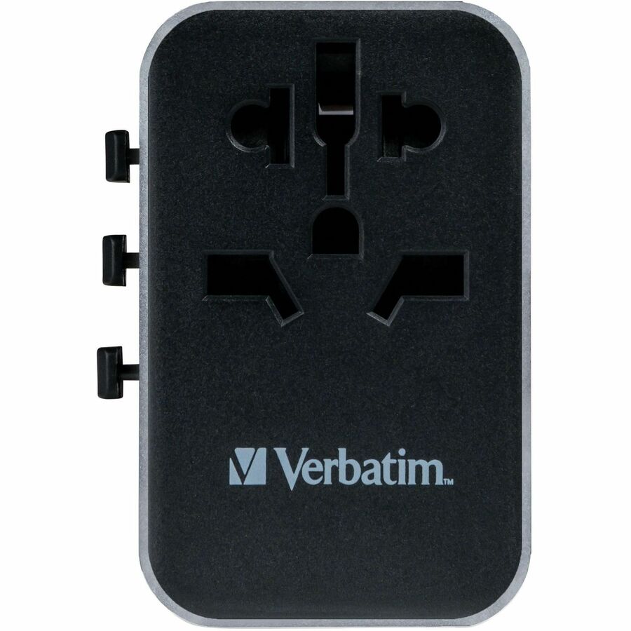 Verbatim UTA-04 Universal Travel Adapter 61W with USB-C and USB-A Ports