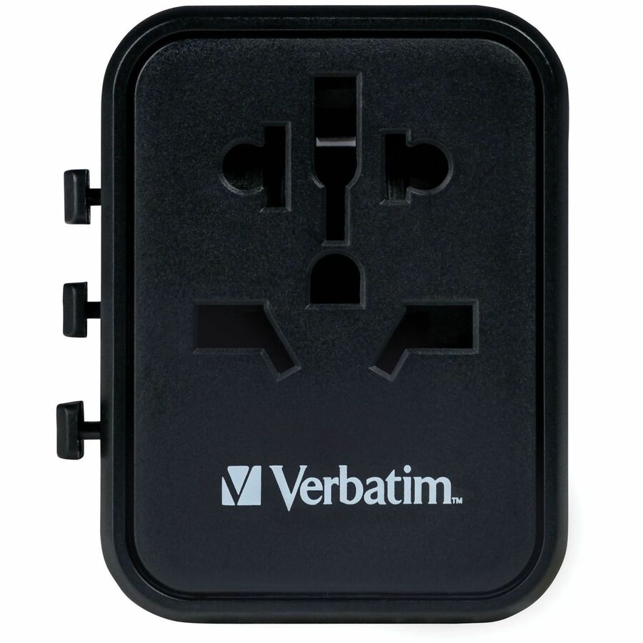 Verbatim UTA-01 Universal Travel Adapter 12W with USB-A Charging Ports
