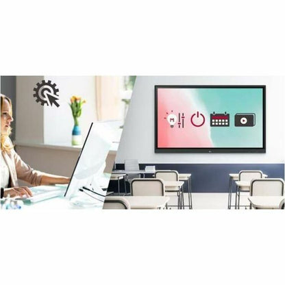LG CreateBoard 86TR3DK-B Collaboration Display with Multi-Touch and Wireless ScreenShare