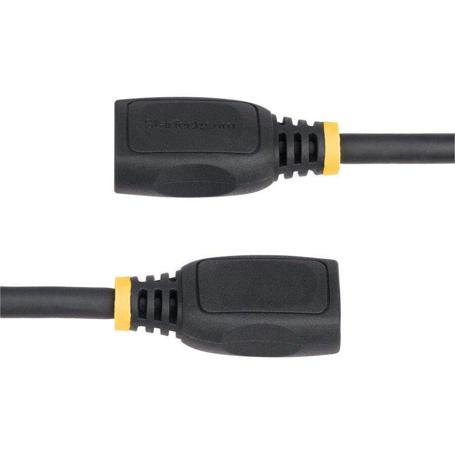 StarTech.com HDMI 2.0 Extension Cable 18-inch, 4K 60Hz, High-Speed Port Saver Adapter