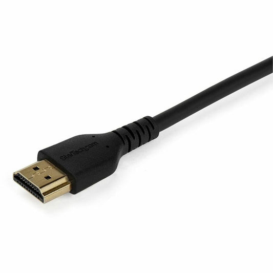 StarTech.com 4.92 ft Slim HDMI 2.0 Cable with Ethernet - 4K 60Hz, HDR, Aramid Fiber Reinforced
