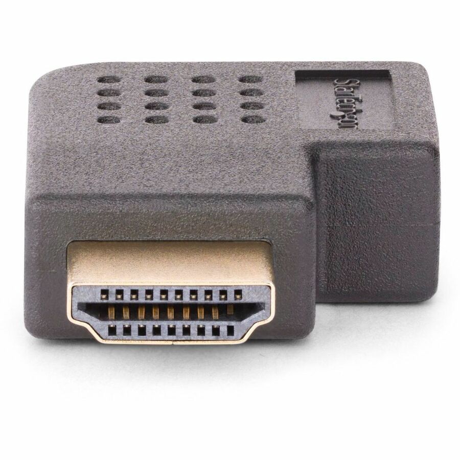 StarTech.com Right Angle HDMI 2.0 Adapter - Male to Female, 4K 60Hz, Port Saver for HDMI Devices