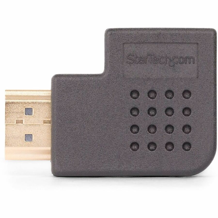 StarTech.com Right Angle HDMI 2.0 Adapter - Male to Female, 4K 60Hz, Port Saver for HDMI Devices