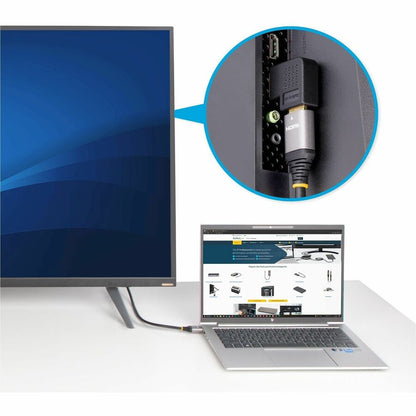 StarTech.com Right Angle HDMI 2.0 Adapter - Male to Female, 4K 60Hz, Port Saver for HDMI Devices